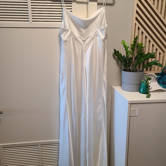 Fame and Partners Strappy Draped Gown Size 12 - Picture 7 of 11